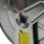 Schlauchaufroller - Automatisch - Offen - Edelstahl - Druckluft und Wasser (Niederdruck) - 6 Meter Schlauch - 3/4 Zoll - Schwenkbare Wandhalterung