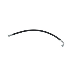 0,8 m synthetischer Gummischlauch 1SC - Öl - 160 bar - Ø 1/2" - Eingang IG90° 1/2" - Ausgang IG 1/2"