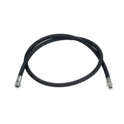 1,5 m synthetischer Gummischlauch 1SC - Öl - 160 bar - Ø 1/2" - Eingang IG 1/2" - Ausgang IG 1/2"
