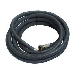 10 m synthetischer Gummischlauch 1SC - Öl - 180 bar - Ø 3/8" - Eingang IG 1/2" - Ausgang AG 1/2"