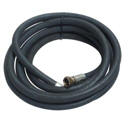 25 m synthetischer Gummischlauch 1SC - Öl - 160 bar - Ø 1/2" - Eingang IG 1/2" - Ausgang AG 1/2"