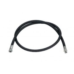 3 m synthetischer Gummischlauch 1SC - Öl - 160 bar -  Ø 3/8" -  Eingang IG 1/2" - Ausgang AG 1/2"