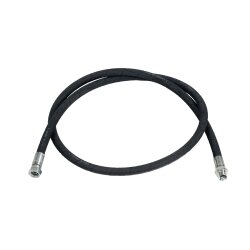 2 m synthetischer Gummischlauch 1SC - Öl - 105 bar - Eingang IG 3/4" - Ausgang IG 3/4"