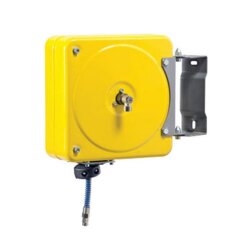 Geschlossener schwenkbarer automatischer Schlauchaufroller - 3/8" Anschlüsse - für Luft/Wasser - ohne Schlauch