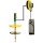 Druckluftschmiergerät - Wandmontage - 180-220 kg Fässer - Schlauchaufroller 10 m - 480 bar Ausgangsdruck - Fettfolgekolben - 590 mm