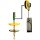Druckluftschmiergerät - Wandmontage - 180-220 kg Fässer - Schlauchaufroller 10 m - 480 bar Ausgangsdruck - Fettfolgekolben - 590 mm