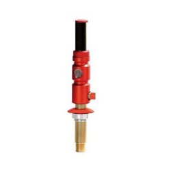 Pneumatische Druckluftölpumpe - Doppelwirkend - Ausgangsdruck 40 bar - 28 l/min Druckverhältnis 5:1 - 215 mm Saugrohr - Wandmontage/ Einbau