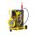 Pneumatische mobile Ölanlage - 180-220 l Fässer - Fördervolumen 35 l/min - Druckverhältnis 1:1 - 3 Rad Fahrwagen - Schlauchaufroller