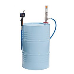 Fassmontierte - Scheibenreiniger - Edelstahl Pumpe - 35 l/min - Digitale Zapfpistole - Komplettsystem