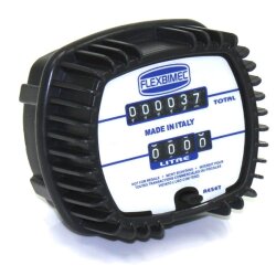 Öl / Frostschutz Durchlaufzähler - Ovalrad - mechanisch - 50 bar - 15 l/min