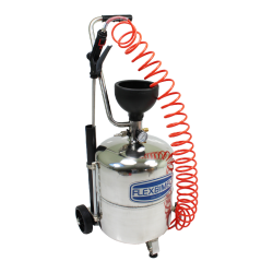 Sprühgerät - Edelstahl V2A - 7 bar - 24 Liter Behälter - 7,5 m Schlauch - Sprühlanze