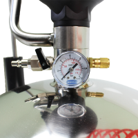 Sprühgerät - Edelstahl V2A - 7 bar - 24 Liter Behälter - 7,5 m Schlauch - Sprühlanze
