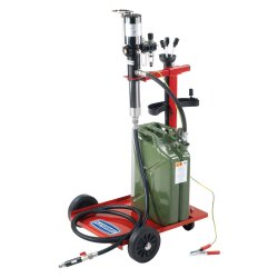 Fahrbares ATEX Benzin Absauggerät - 6 bar - 8 l/min - für Fässer / Kanister