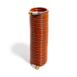 Schlauchleitung - Spiralschlauch - 7,5 Meter lang - 1/4" AG BSP - Ø 8x6 mm