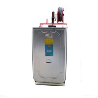 Kompaktanlage zur Ölförderung - mit 1000 l Tank - Stahl - Pumpe - Schlauchaufroller