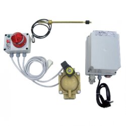Elektrische Absauganlage - 230V AC - Druckverhältnis 1:1 - mit Schlauchaufroller
