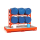 Fassregal - für 3 x 208 Liter Fass - horizontale Lagerung