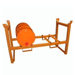 Fassregal - für 2 x 208 Liter Fass - horizontale Lagerung