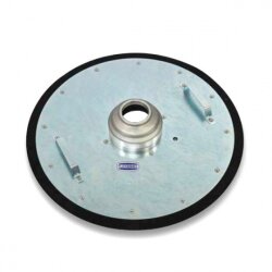 Fettfolgekolben - 70mm Saugrohröffnung - Metallronde Ø540mm