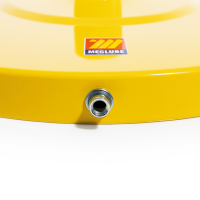 Staubschutzdeckel - Für 20-30 kg Gebinde - Ø 350 mm - Ø 300-350 mm Außenmaß - für Ø 30 mm Saugrohr