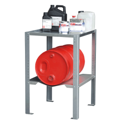 Bauer Gebinderegal Typ GR-B - verzinkt - für 60 l Fässer/Gebinde