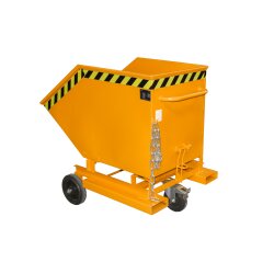 Bauer Kastenwagen für Schüttgüter mit Einfahrtaschen 0,4 m³ - max. 300 kg - Stahl lackiert