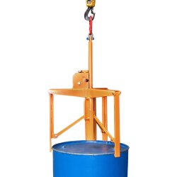 Bauer Fassgreifer für 1 x 200 Liter Fass - 3-Punkt Spannsystem - Exzentersicherung - verschiedene Ausführungen