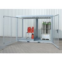 Bauer Gasflaschen-Container GFC-E/G M0 - feuerverzinkt