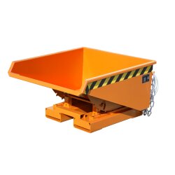 Bauer Mini-Kippbehälter -  mit niedriger Bauhöhe  0,225 m³ - max. 750 kg - Stahl lackiert