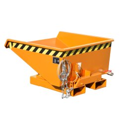 Bauer Spänebehälter mit niedriger Bauhöhe  0,225 m³ - max. 750 kg - Stahl lackiert