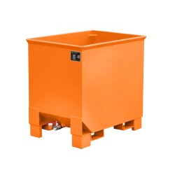 Bauer Behälter für Routenzüge 0,3 m³ - max. 500 kg - Stahl lackiert
