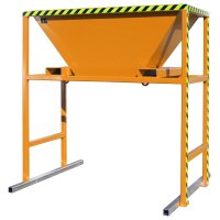 Bauer Mobiler Befülltrichter für Befüllung von Big-Bags / Behältern mit Schüttgütern Stahl lackiert