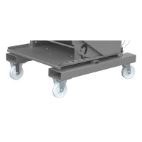 Bauer Kippbehälter mit 3-seitiger Kippfunktion 0,3 m³ - max. 750 kg - lackiert - RAL 7005 Mausgrau