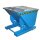 Bauer Kippbehälter 0,75 m³ - max. 1000 kg - Stahl lackiert - für Stapler - RAL 5012 Lichtblau