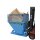 Bauer Kippbehälter 0,75 m³ - max. 1000 kg - Stahl lackiert - für Stapler - RAL 5012 Lichtblau