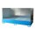 Bauer Auffangwanne - für 2 x 1000 Liter Container - 265 x 130 x 43,5 cm - mit Stützfüßen - lackiert - Lichtblau