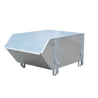 Bauer Baustoff Behälter 3-fach stapelbar 1,0 m³ - max. 1500 kg - Stahl lackiert - feuerverzinkt