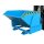 Bauer Kippbehälter Abrollmechanismus 1,2 m³ - max. 2000 kg - Stahl lackiert - RAL 5012 Lichtblau