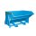Bauer Kippbehälter Abrollmechanismus 1,5 m³ - max. 2000 kg - Stahl lackiert - RAL 5012 Lichtblau