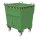 Bauer Klappbodenbehälter stapelbar 1,0 m³ - max. 2000 kg - Stahl lackiert - RAL 6011 Resedagrün