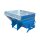 Bauer Großraumbehälter mit seitlichem Drehlager 4,0 m³ - max. 2500 kg - Stahl lackiert - RAL 5012 Lichtblau