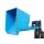 Bauer Kippbehälter 1,5 m³ - max. 3000 kg - Stahl lackiert - für Stapler - RAL 5012 Lichtblau