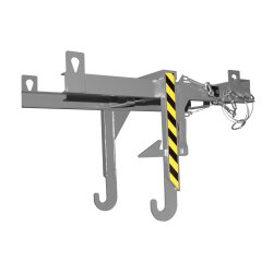 Bauer Traversen für Stapelkipper BST 30 - Aufnahme  an den Aufnahmezapfen - lackiert - RAL 7005 Mausgrau