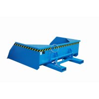 Bauer Mechanische Schaufel Kippen per Seilzug 2,0 m³ max. 3000 kg - Stahl Lackiert - RAL 5012 Lichtblau
