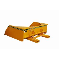 Bauer Mechanische Schaufel Kippen per Seilzug 2,5 m³ max. 3000 kg - Stahl Lackiert - RAL 2000 Gelborange