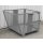 Bauer Gitterbehälter - Auskippen mit Traverse 0,9 m³ - max. 500 kg - Stahl lackiert - RAL 7005 Mausgrau