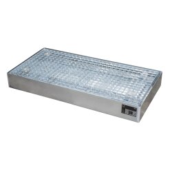 Bauer Befahrbare Bodenschutzwanne -1000 x 500 x 123 mm - Flächenlast 5000 kg/m² - verzinkt