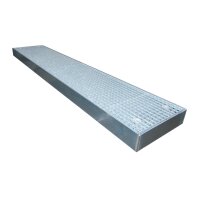 Bauer Befahrbare Bodenschutzwanne - 2500 x 500 x 123 mm - Flächenlast 5000 kg/m² - verzinkt