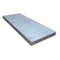 Bauer Befahrbare Bodenschutzwanne -„„ 2500 x 1000 x 123 mm - Flächenlast 5000 kg/m² - verzinkt
