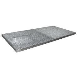 Bauer Befahrbare Bodenschutzwanne - 2850 x 1350 x 78 mm - Flächenlast 5000 kg/m² - verzinkt
